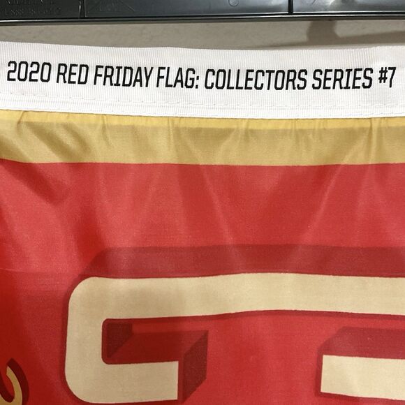 Kansas City Chiefs Kingdom NFL Football 2020 Red Friday Flag #7 KC New - Picture 3 of 3